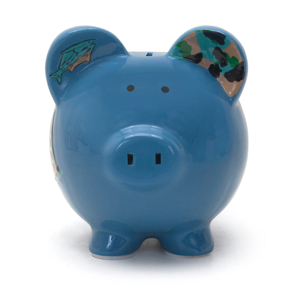 Camping Large Piggy Bank 36844