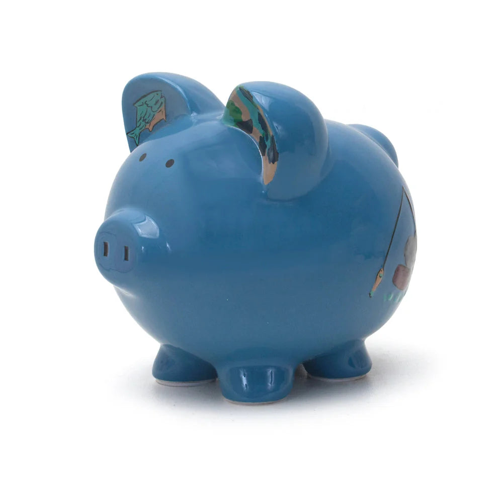 Camping Large Piggy Bank 36844