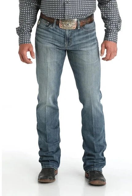 CINCH MB59536001 IAN MEDIUM STONE SLIM BOOTCUT