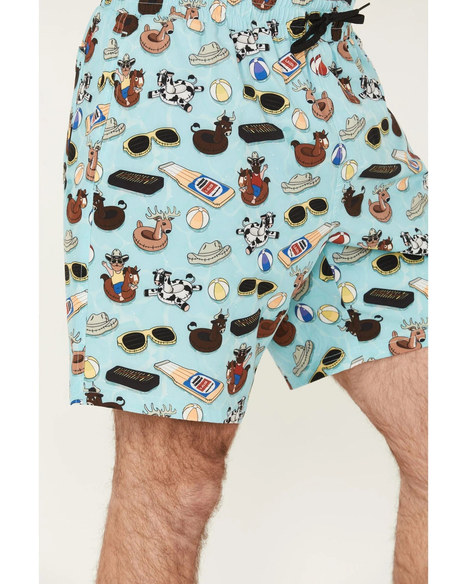 MEN'S CINCH POOL PARTY PRINT BOARD SHORTS MB58135009