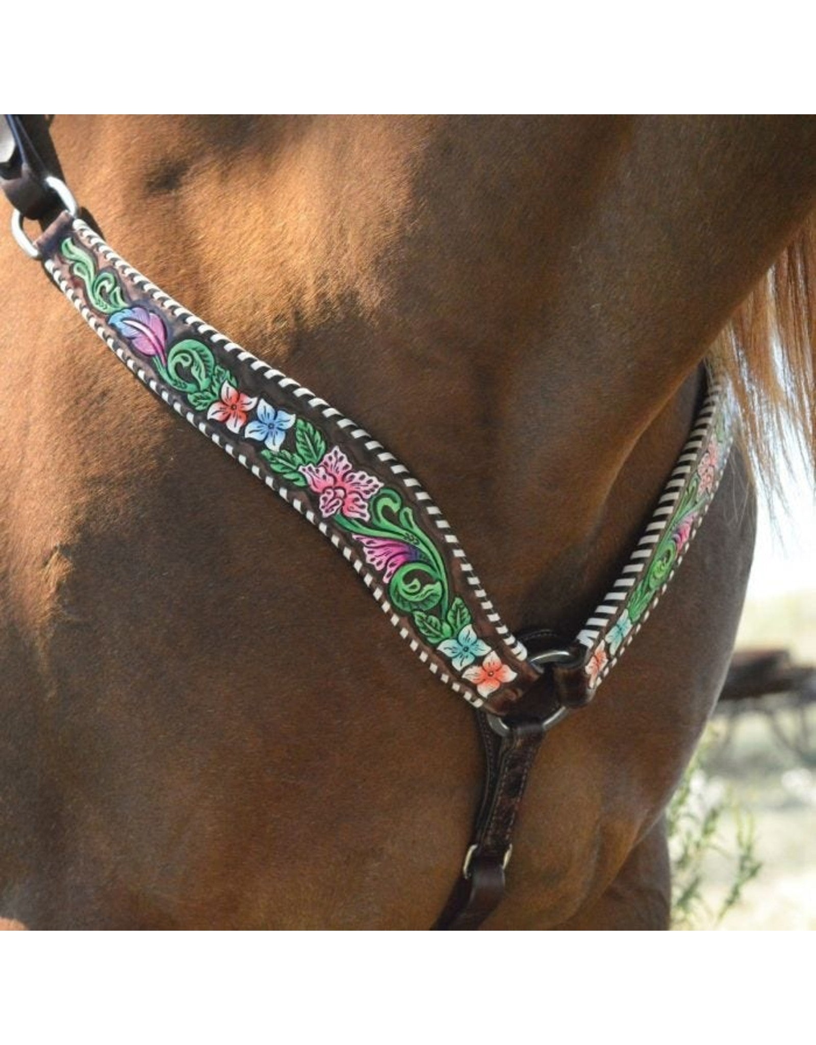 Circle Y Vibrant Garden Breast Collar 1001-23-SC