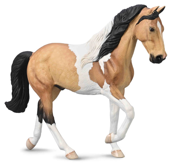 Tennessee Walking Horse Stallion - Buckskin Tobiano 80028