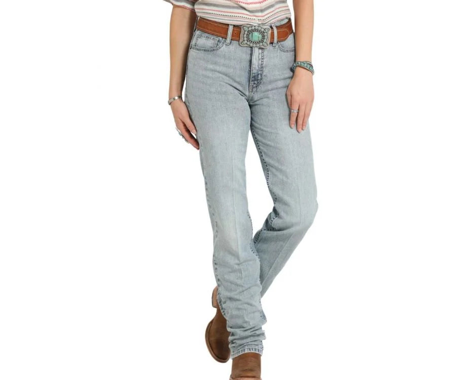 Cruel Denim Quinn High Rise Relaxed Fit Straight Light Stone Jean CB75354001