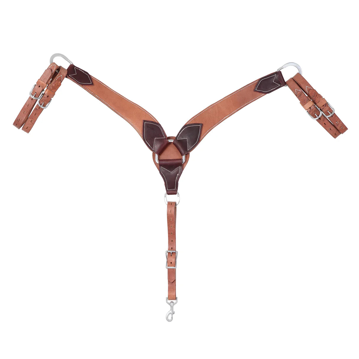 Harness and Latigo Leather Roper Breast Collar 40-0920
