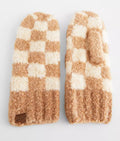 Checkered Mittens C.C MT4011
