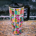 Boot Scottin Tumbler 32oz Pink