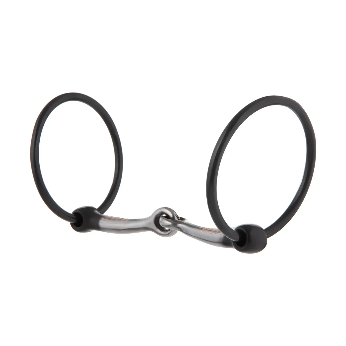 Ring Snaffle Bit with 5" Sweet Iron Snaffle Mouth with Copper Inlay 25-1884
