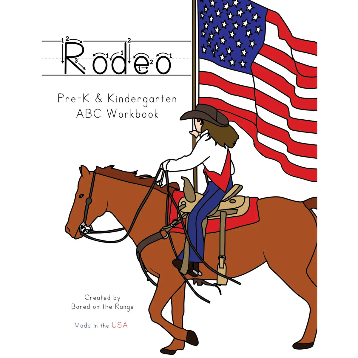 Rodeo: Pre-K & Kindergarten Abc Workbook