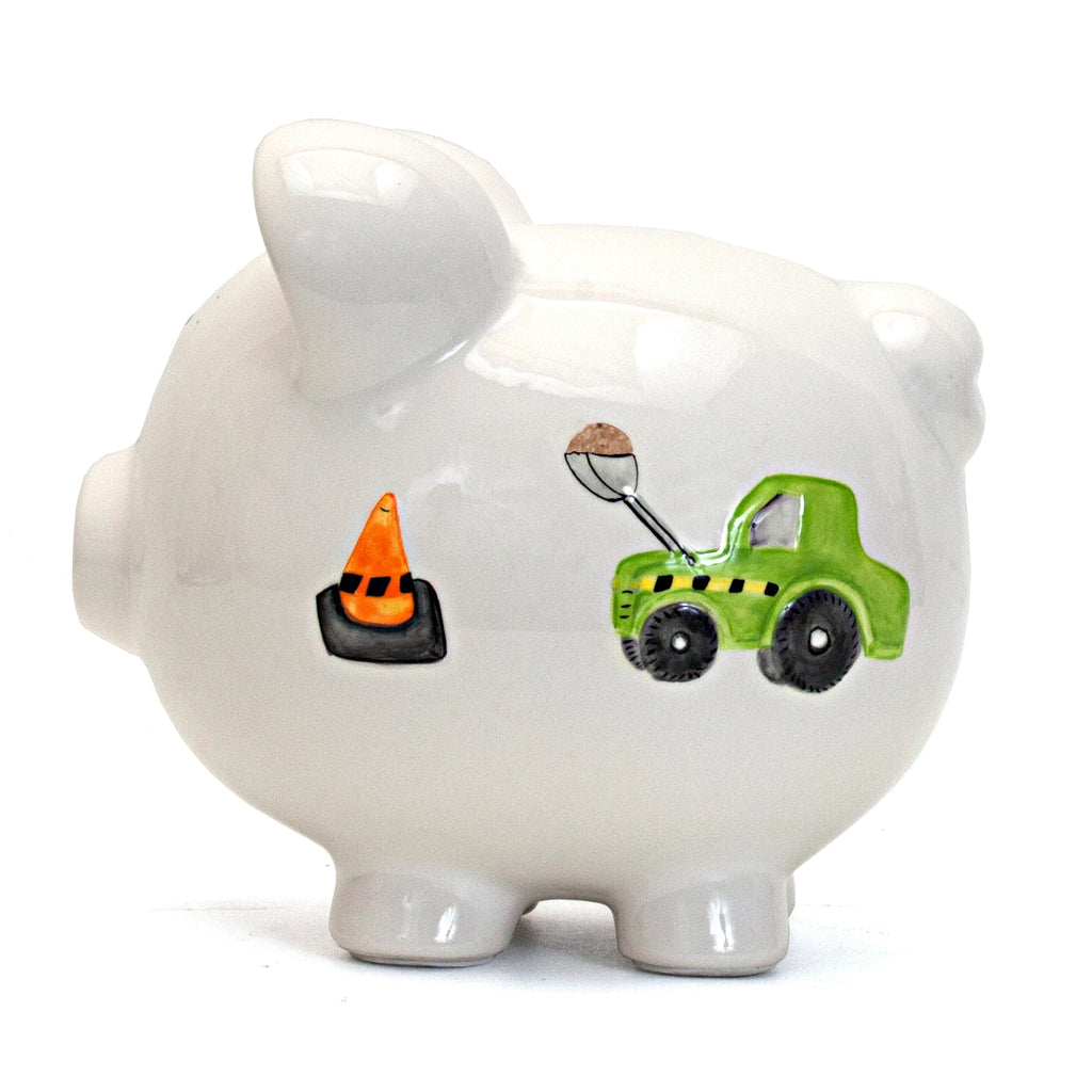Digger Truck Large Piggy Bank 36864