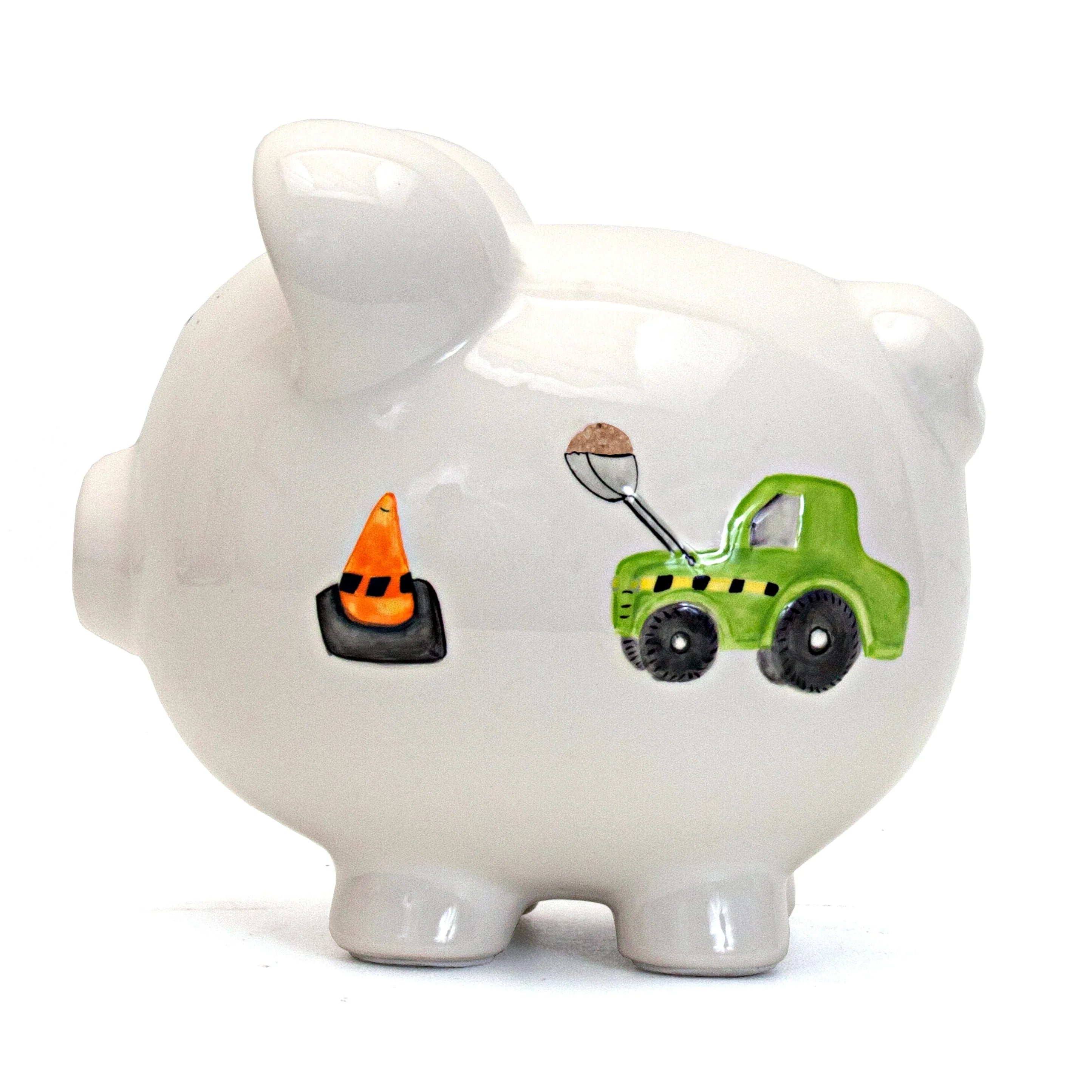 Digger Truck Large Piggy Bank 36864