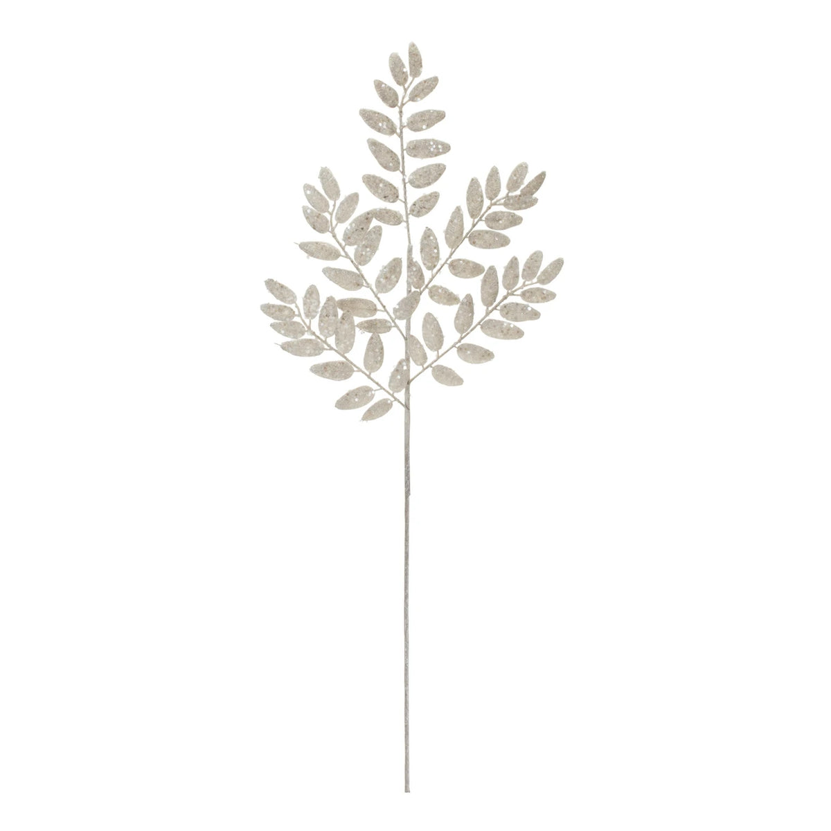 Glittered Leaf Artificial Christmas Sprays - 26.5" 90997