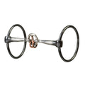 Ring Snaffle Bit with 5" Sweet Iron Smooth Lifesaver Mouth 25-1886