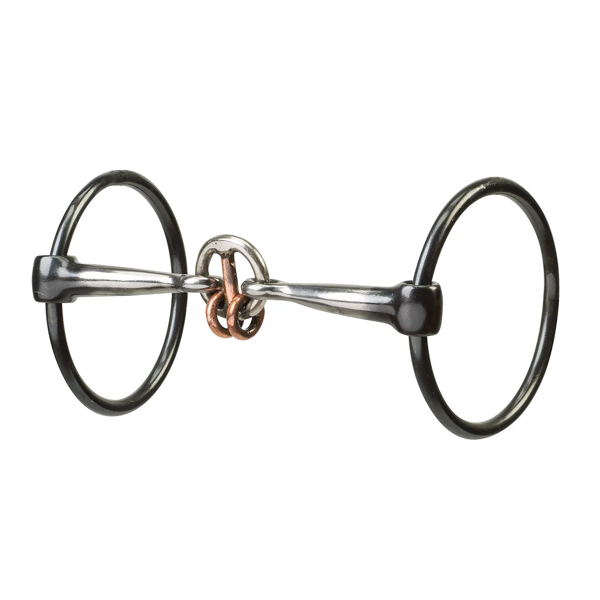 Ring Snaffle Bit with 5" Sweet Iron Smooth Lifesaver Mouth 25-1886