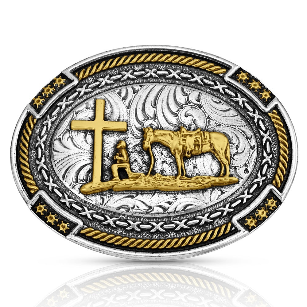 A1074P Cowboy Credence Buckle
