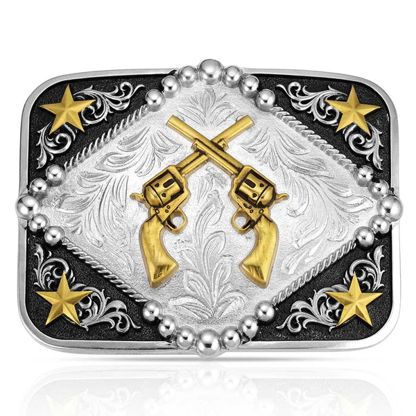 A1078P Six Shooter Buckle