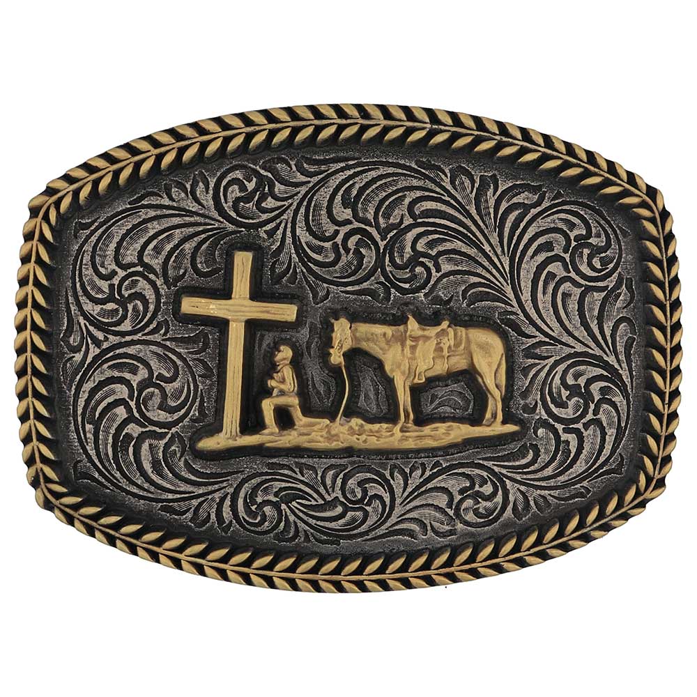 A996P Faithful Frontier Attitude Buckle