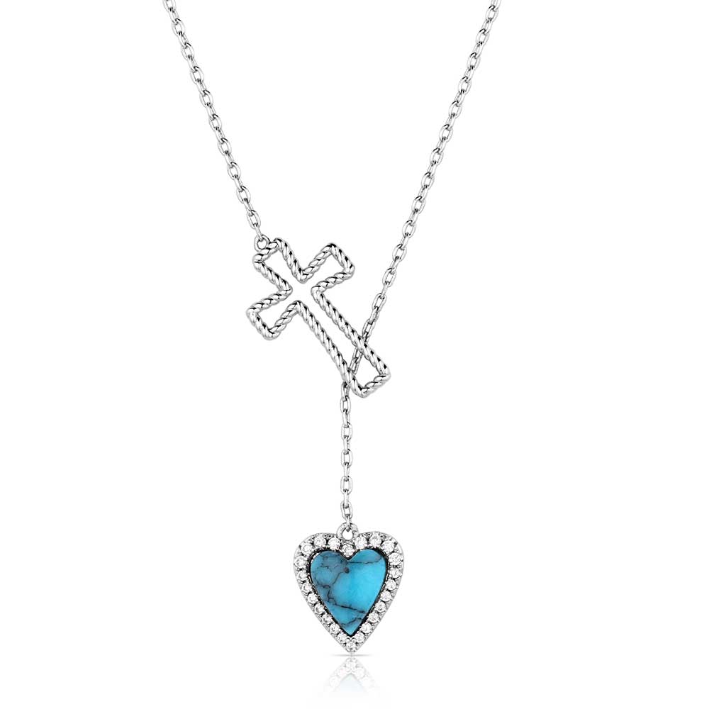 NC6225 Anchored in Love and Faith Necklace