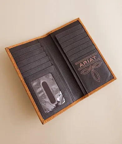 Ariat Tooled Rodeo Leather Wallet A3565008