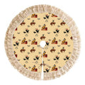 Vintage Cowboy Christmas Tree Skirt TRESKT008