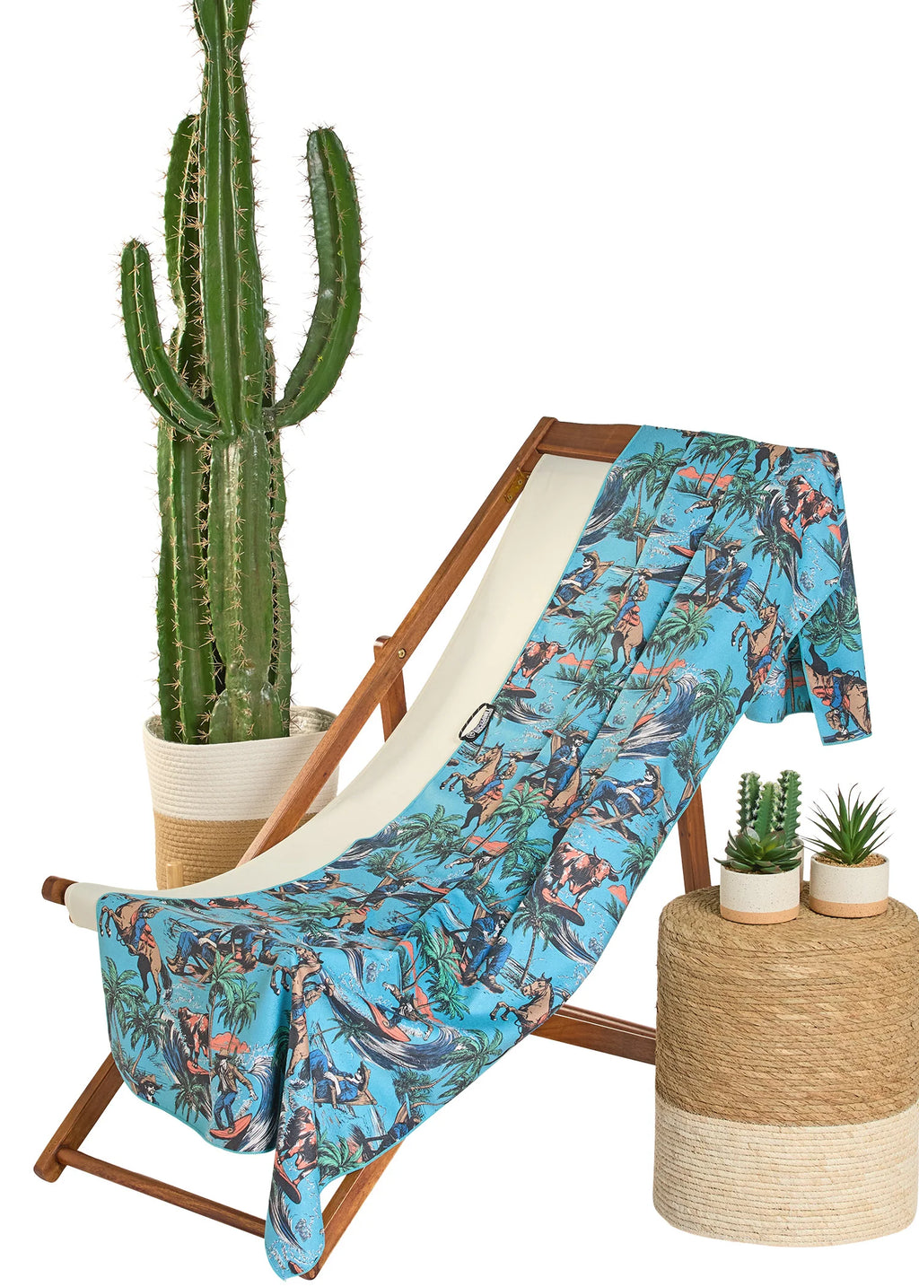ROCK A& ROLL BEACH COWBOY MICROFIBER TOWEL BU46M08422