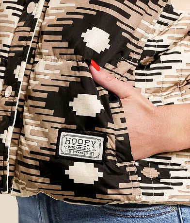 hooey Reversible Puffer Vest HV139CRBL