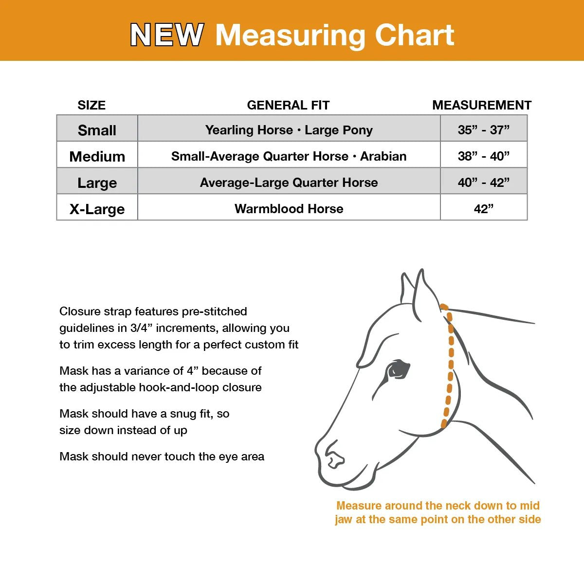 Econo Fly Mask with Ears EFMSE