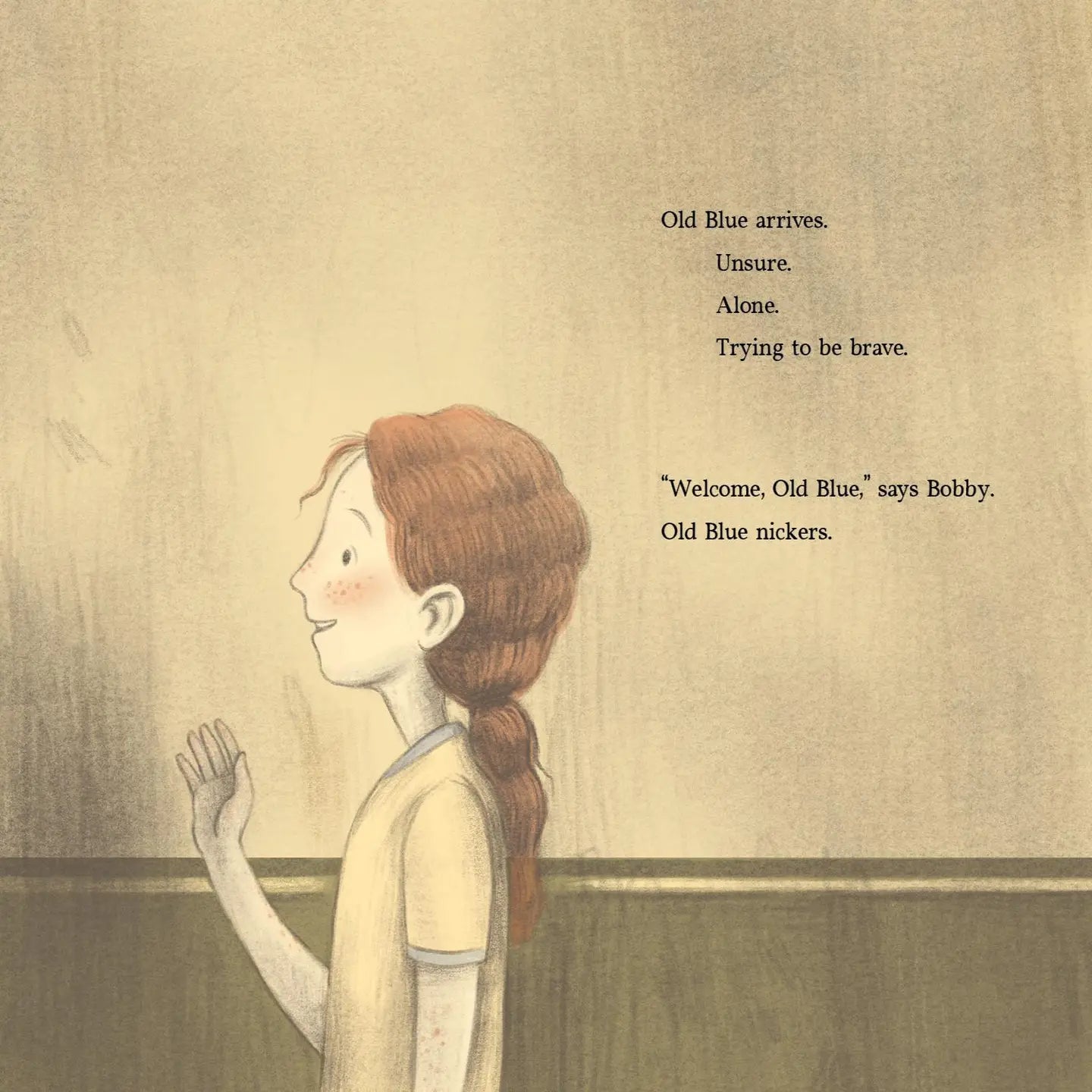 Brave Old Blue Picture Book