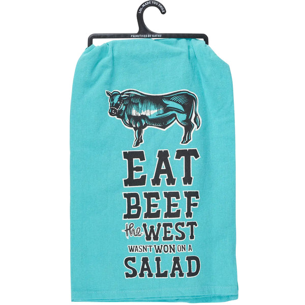 117649 Eat Beef Kitchen Towel