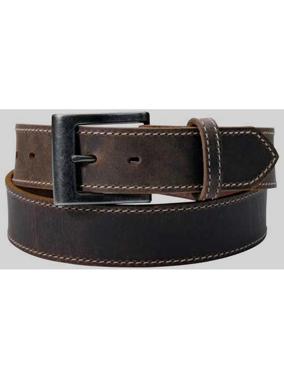 MEN'S GINGRICH LEATHER® FLEX CASUAL BROWN LEATHER BELT - 1024-45