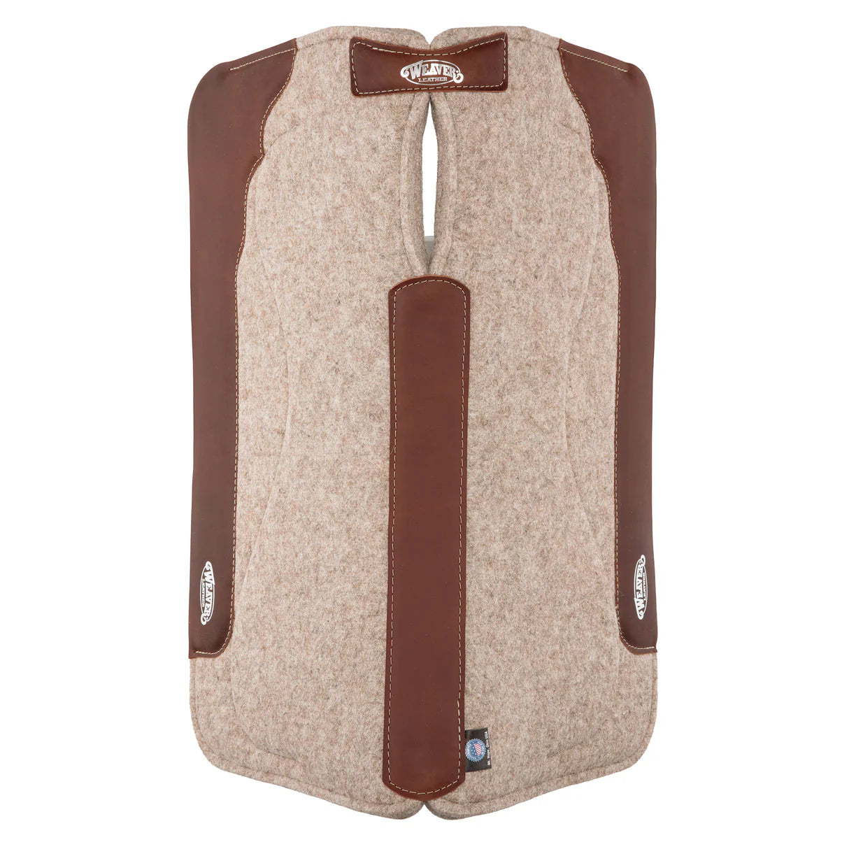 Gel Contoured Wool Blend Felt Saddle Pad, 1" Thick 35-9331