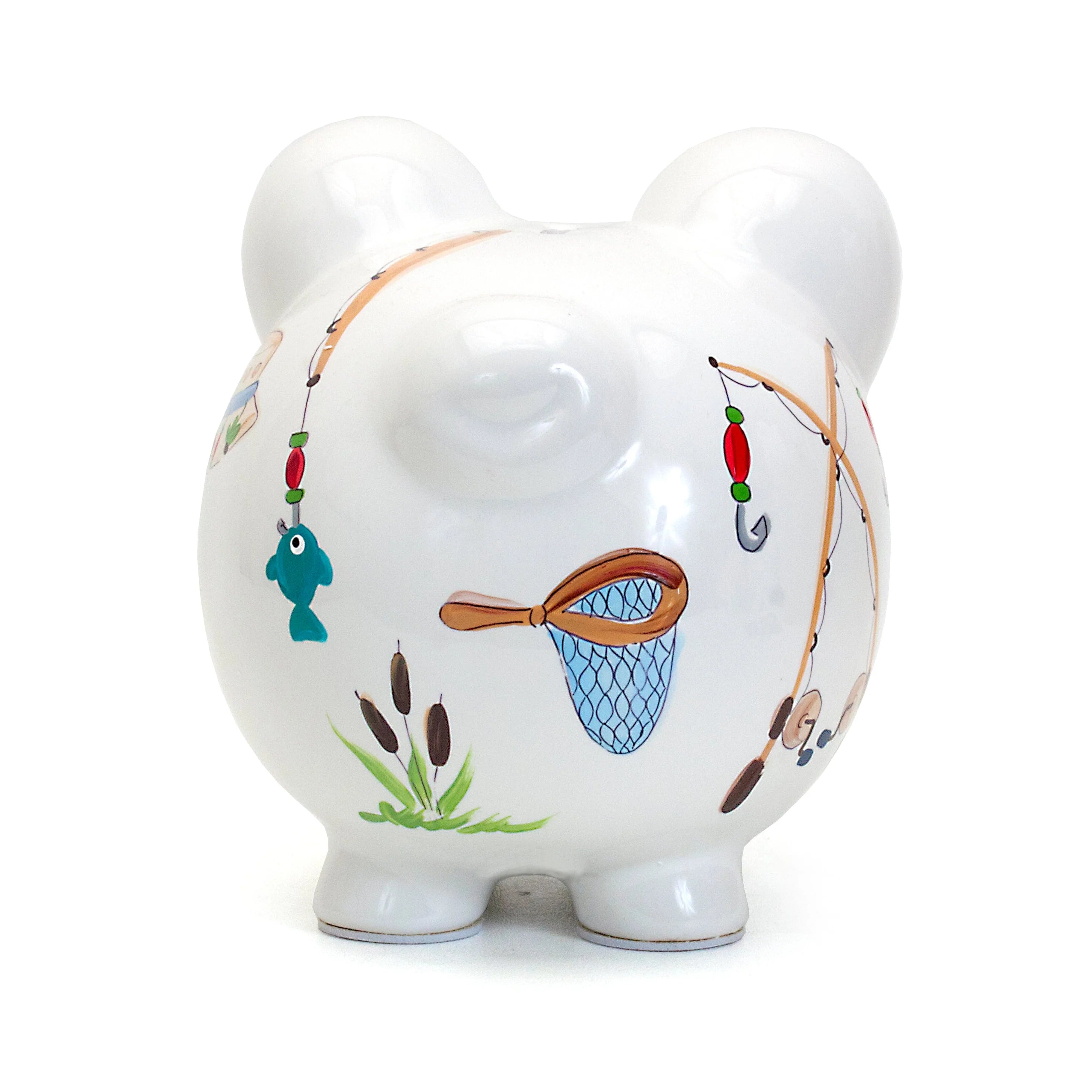 Gone Fishing Large Piggy Bank 36870