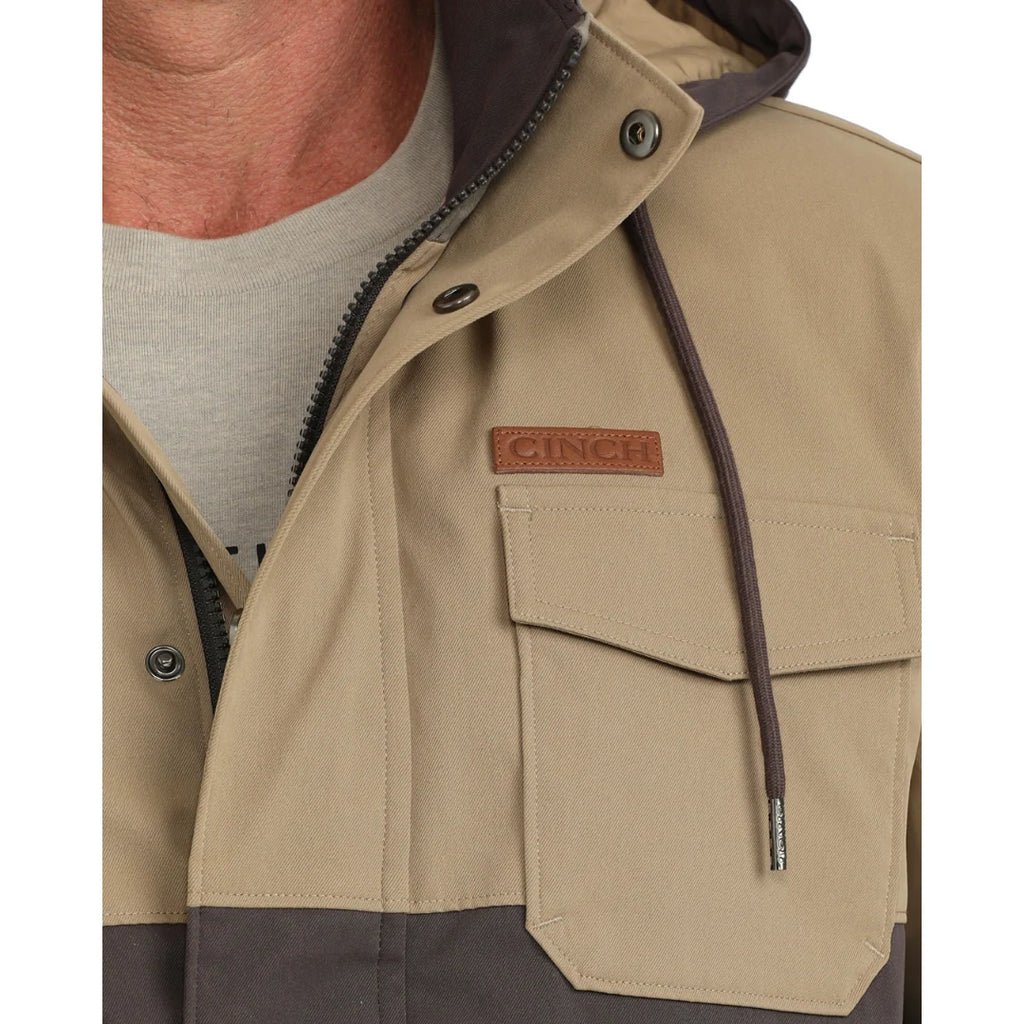 Cinch Men's Twill Multi Colorblock Chore Jacket MWJ1953001