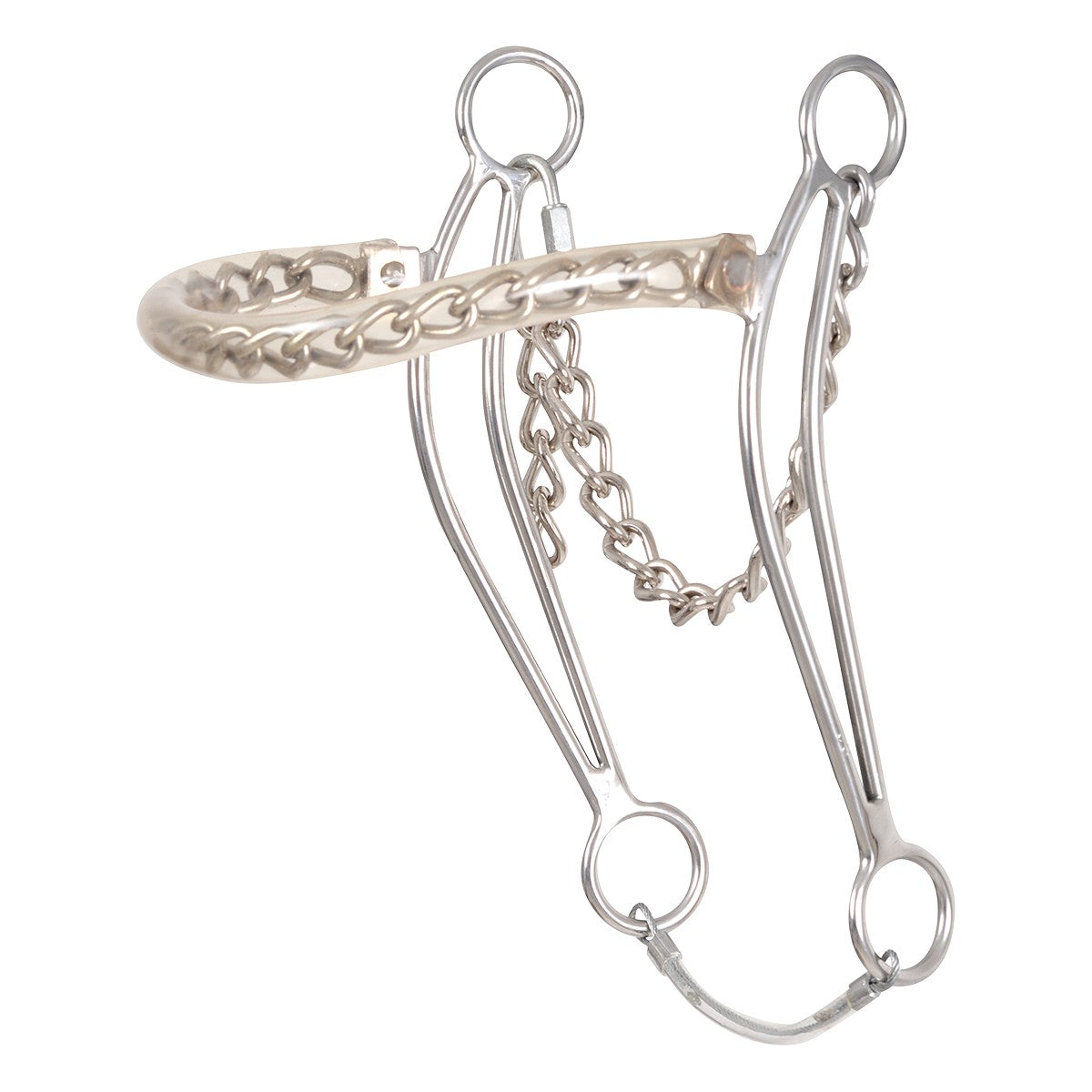Carol Goostree Hackamore with Covered Chain Nosepiece GTHACK