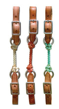BERLIN CUSTOM LEATHER ROPE CURB STRAP H430