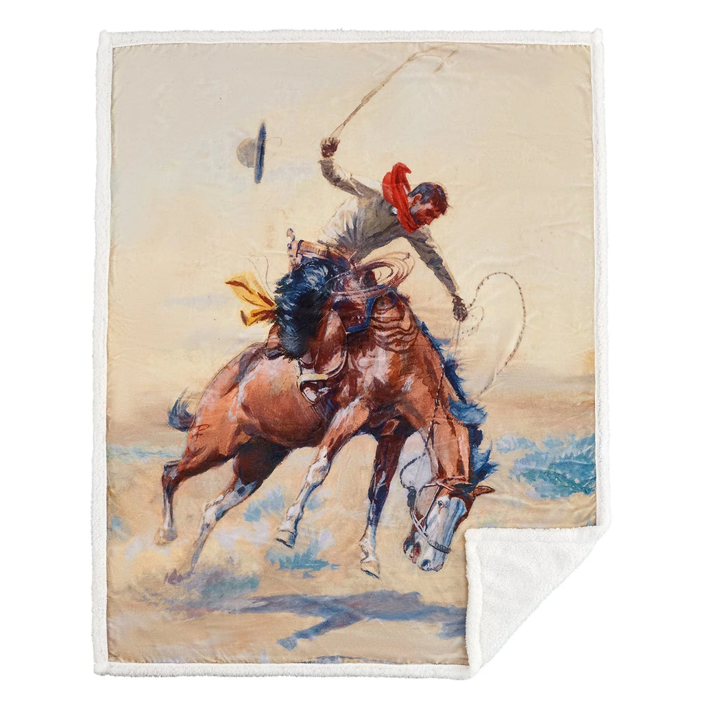 Buster Campfire Sherpa Throw CF2462TH-OS-OC