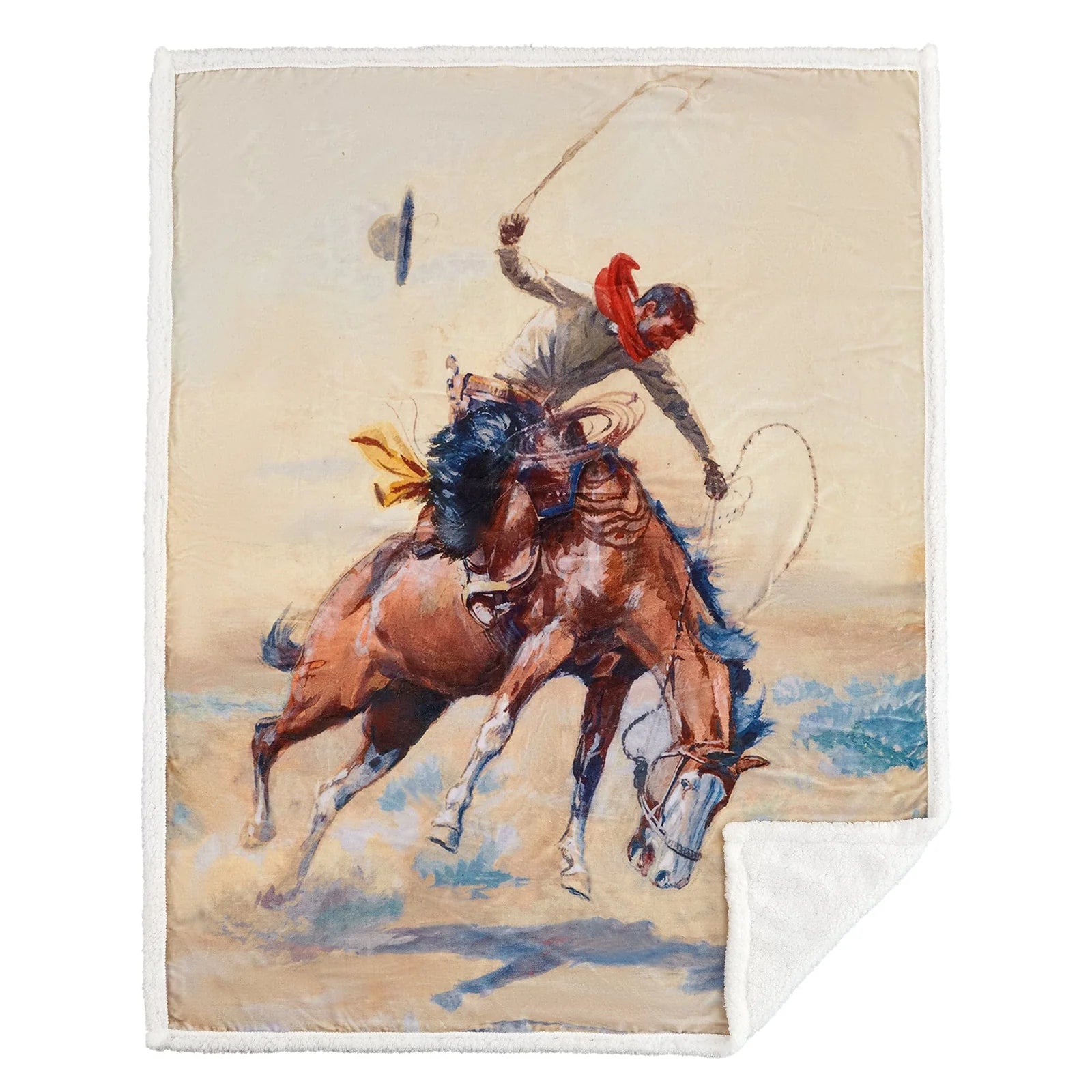 Buster Campfire Sherpa Throw CF2462TH-OS-OC