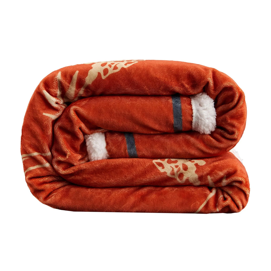Marfa Campfire Sherpa Throw CF2465TH-OS-OC