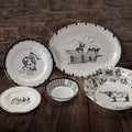 RANCH LIFE 14PC MELAMINE DINNERWARE  PK213814
