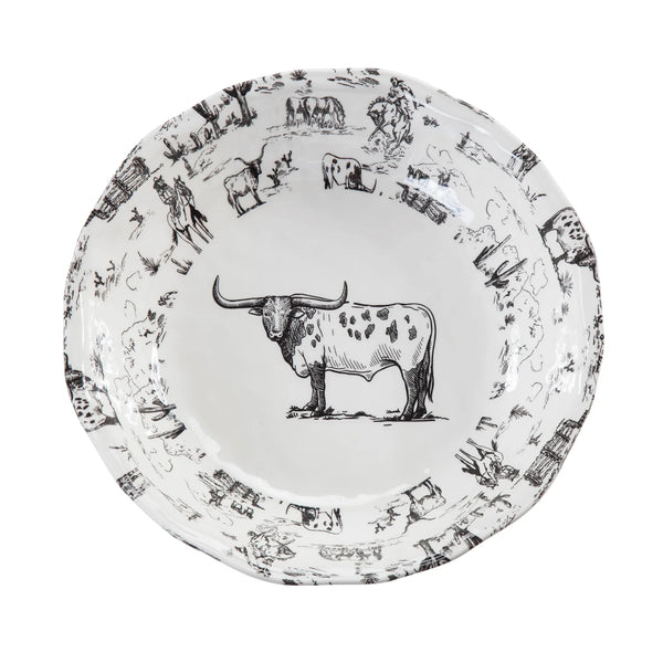 Ranch Life Melamine Serving Bowl DI2138SB01