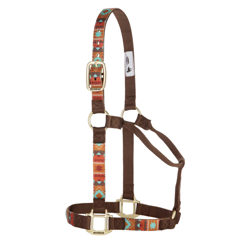 Patterned Non-Adjustable Halter 35-678