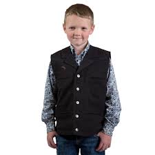 Youth Bronco Canvas Vest