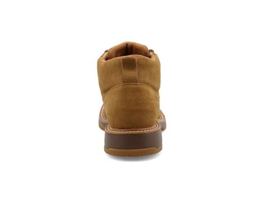 WRANGLER MEN'S SAND LEATHER LACE CASUAL BOOTS KMC0009