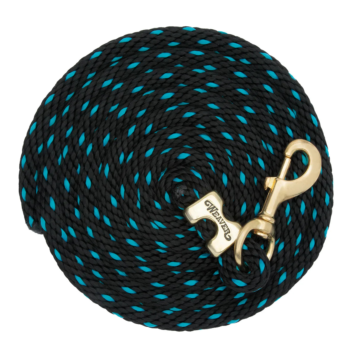 Poly Lead Rope with a Solid Brass 225 Snap 35-2100