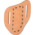 Leather Angled Knife Scabbard, Buckstitch KSCABAROBSL