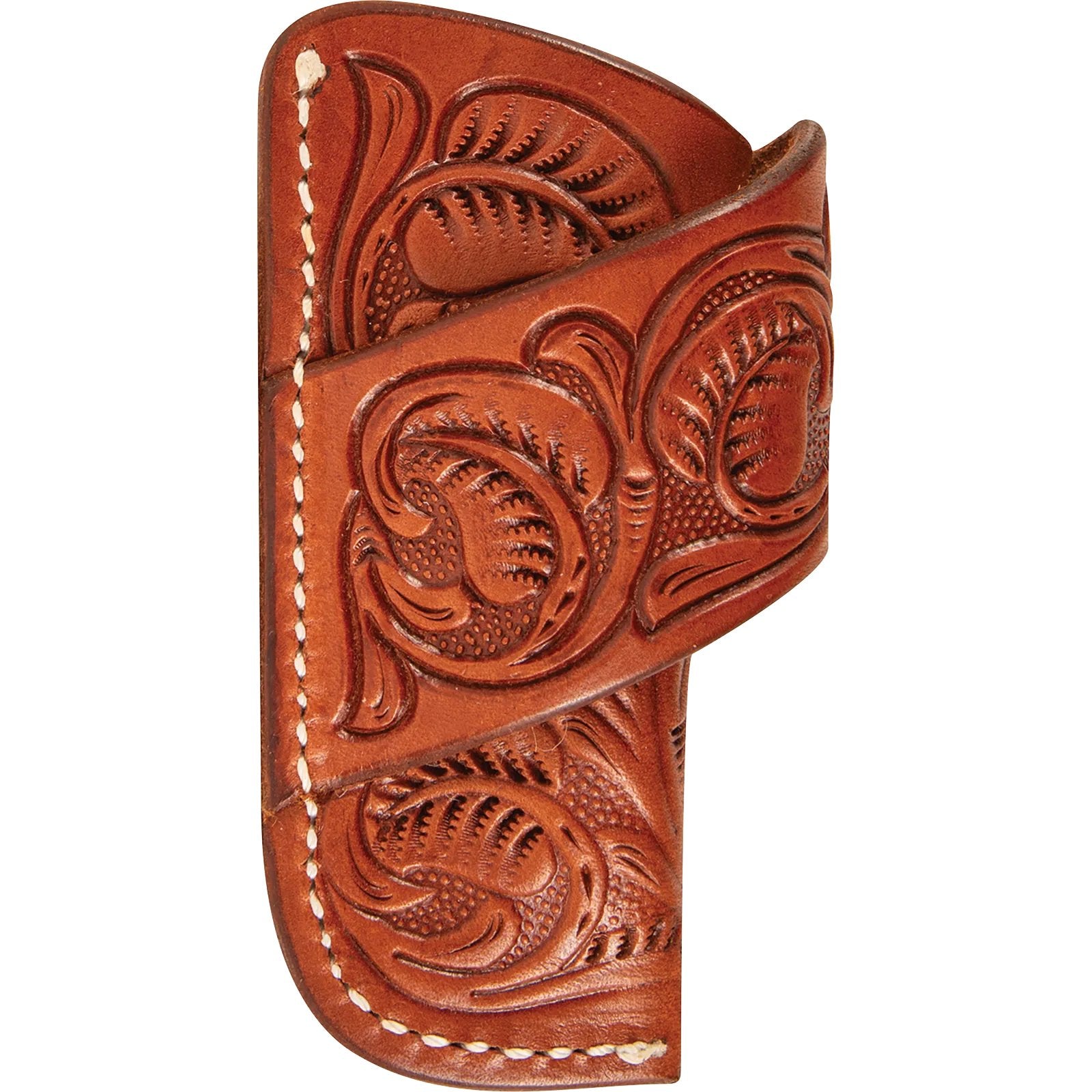 Leather Horizontal Knife Sheath, Floral KSCABBPCSF