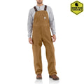 Carhartt DUCK BIB OVERALL/UNLINED R01 BRN