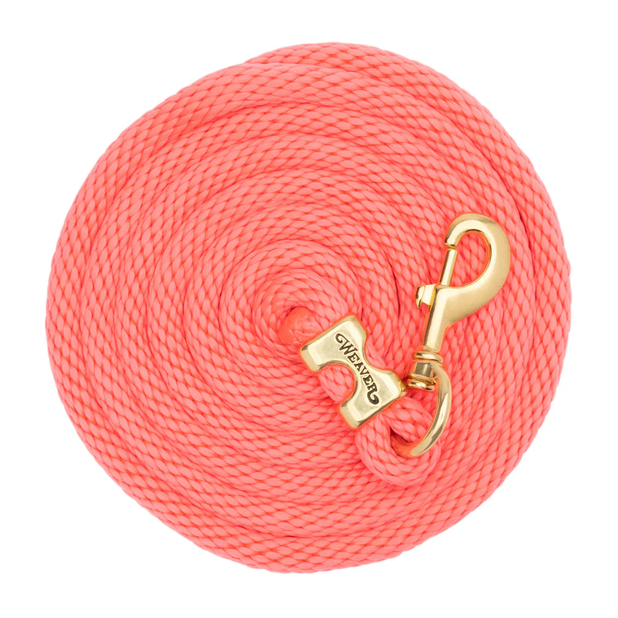 Poly Lead Rope with a Solid Brass 225 Snap 35-2100