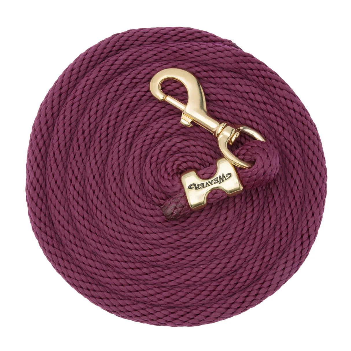 Poly Lead Rope with a Solid Brass 225 Snap 35-2100