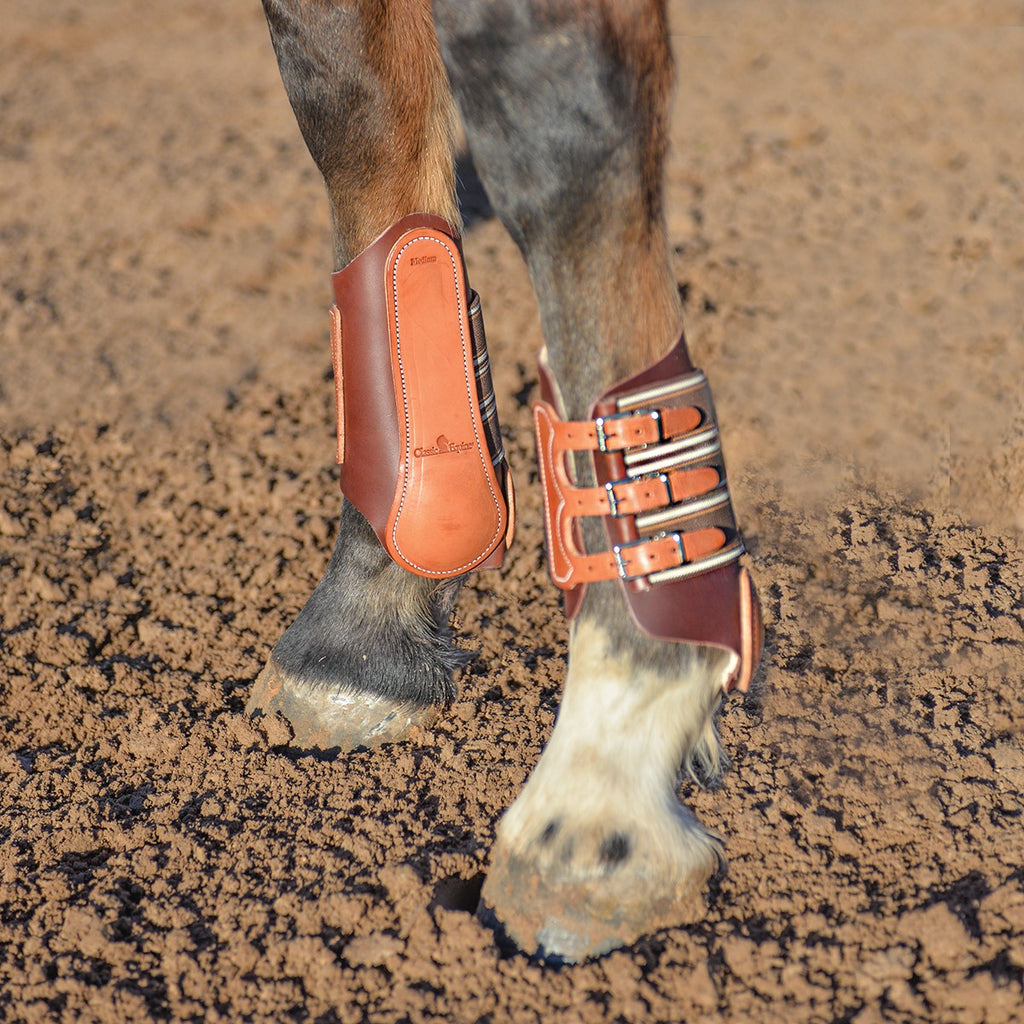 LSB100 Leather Splint Boot