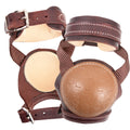 LSB200N  Leather Skid Boots, Nylon Straps